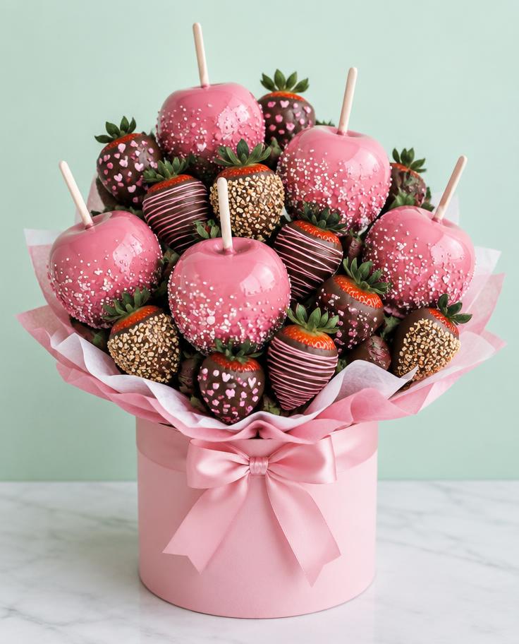 Edible treat arrangement