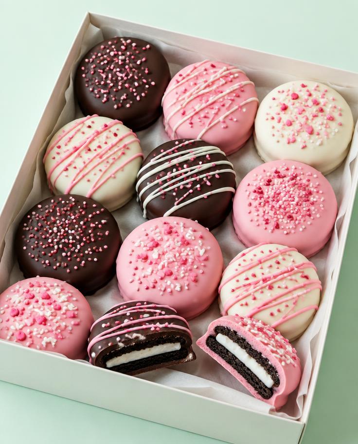 Chocolate-covered Oreos